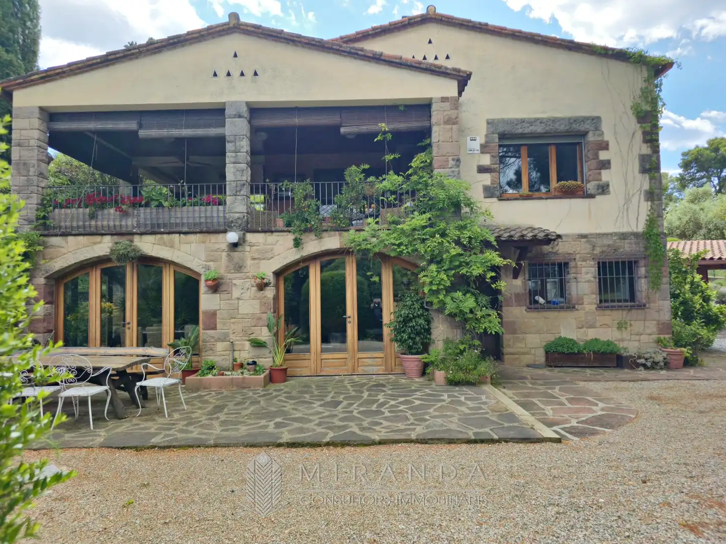Terraza de Casa o chalet en venta en L'Ametlla del Vallès con Aire acondicionado, Jardín privado y Terraza