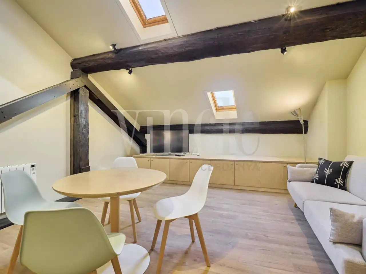 Living room of Apartments for sale in Puigcerdà  with Heating and Parquet flooring