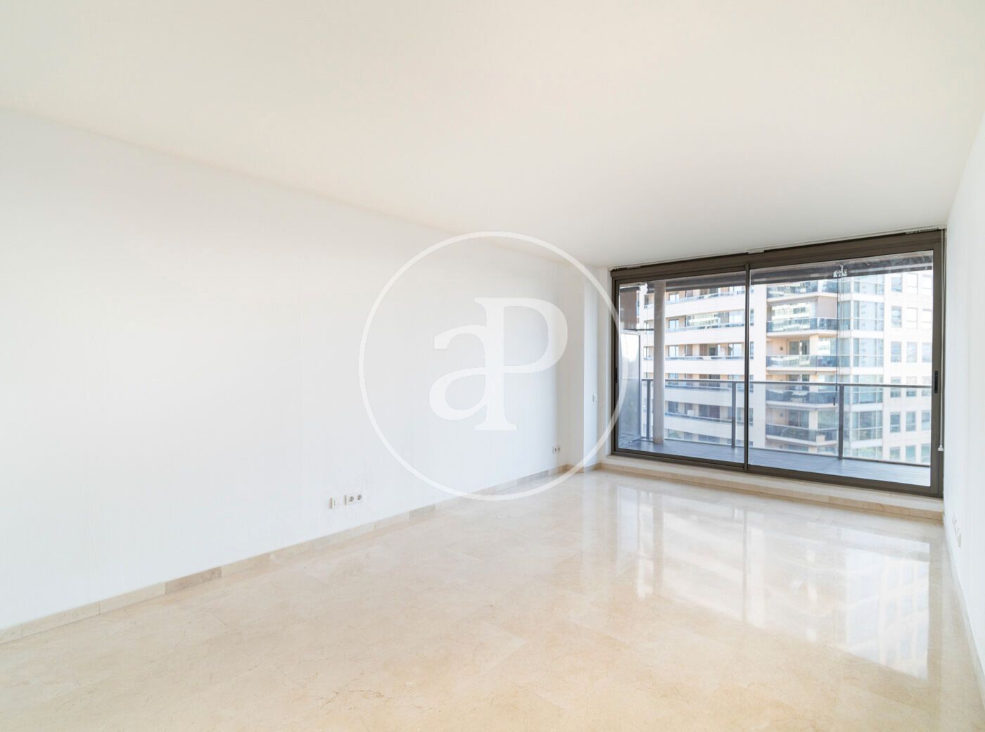 Sala d'estar de Pis en venda en  Barcelona Capital amb Aire condicionat, Calefacció i Terrassa