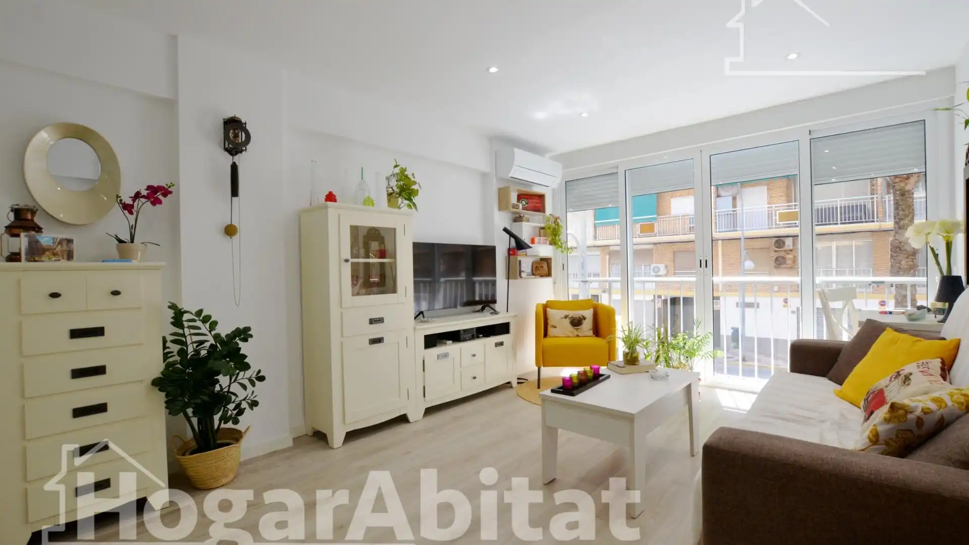 Sala de estar de Piso en venta en Cullera con Aire acondicionado