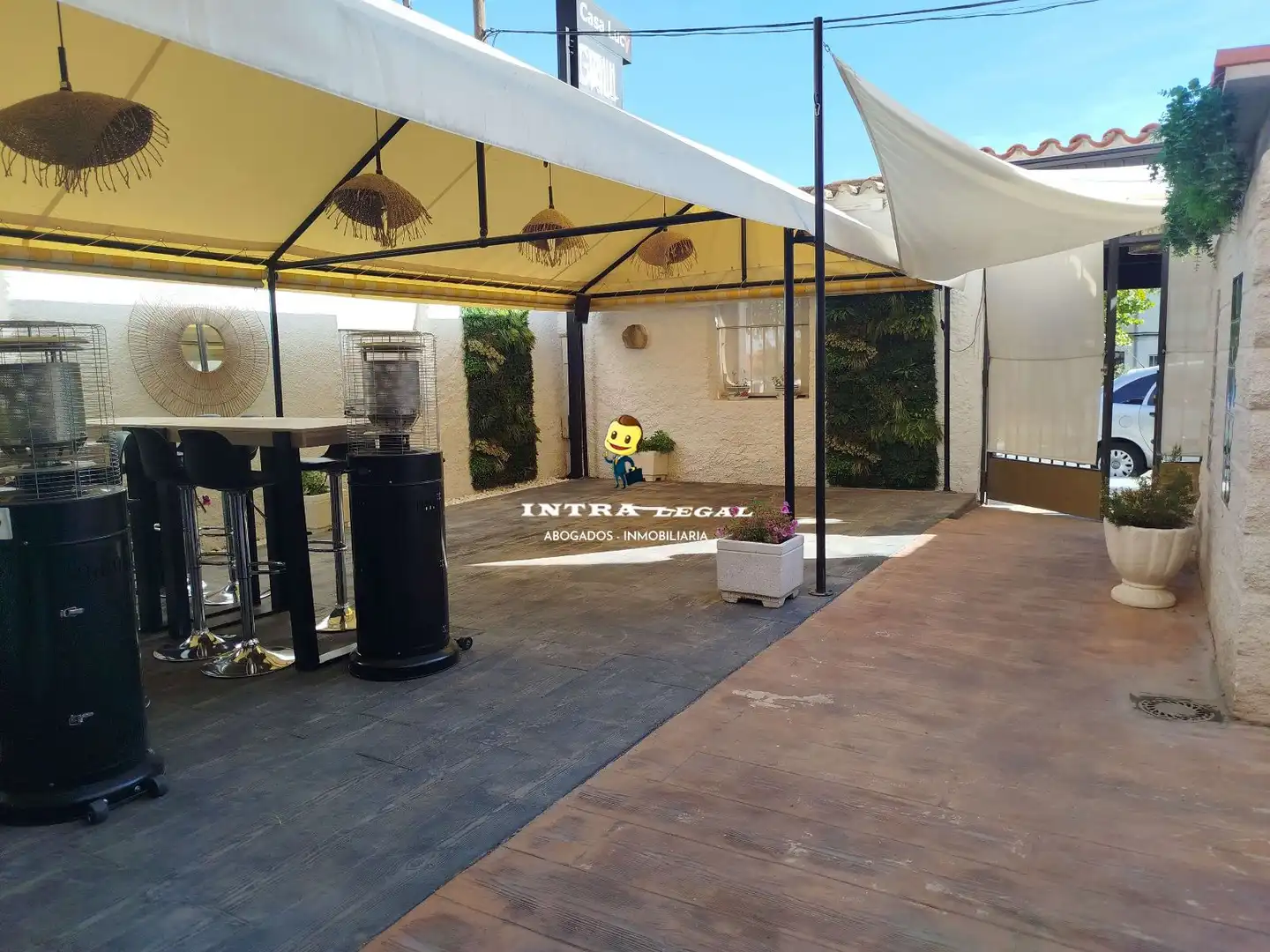 Terrasse von Geschaftsraum zur Miete in Salamanca mit Klimaanlage, Terrasse und Möbliert