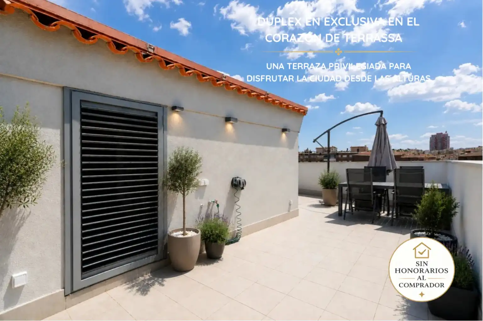 Terraza de Dúplex en venta en Terrassa con Aire acondicionado, Calefacción y Terraza