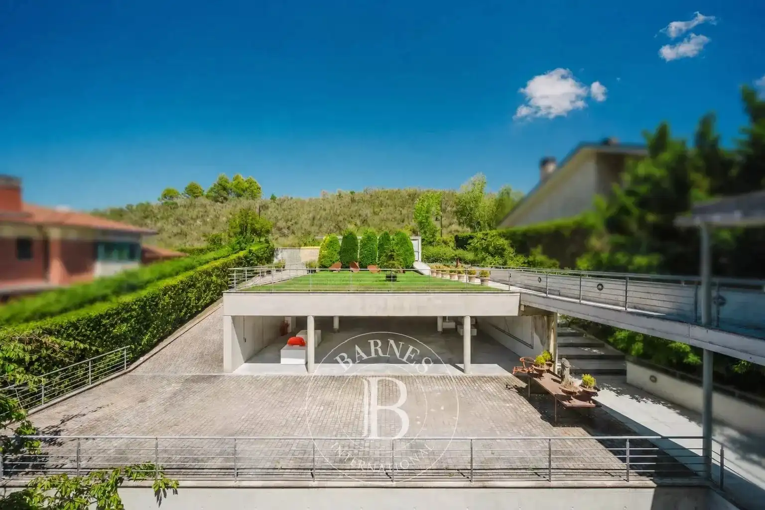 Jardí de Casa o xalet en venda en Valle de Egüés / Eguesibar amb Calefacció, Terrassa i Piscina