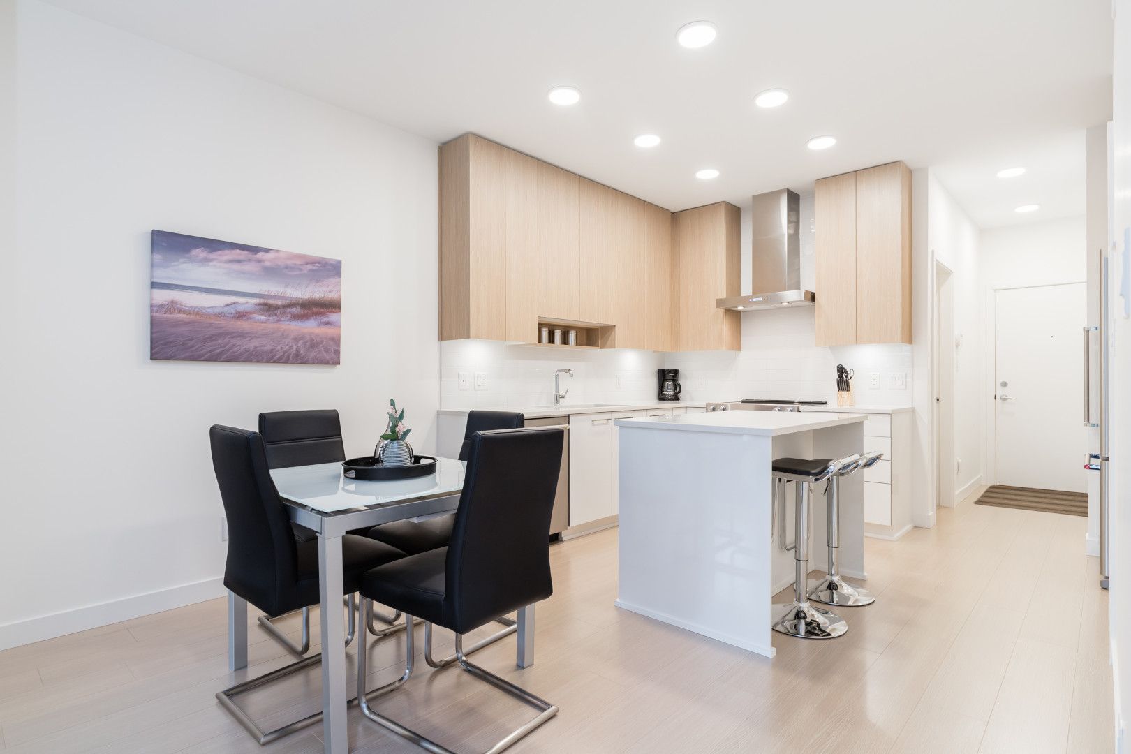 Kitchen of Flat to rent in Gijón   with Air Conditioner, Furnished and Pets allowed