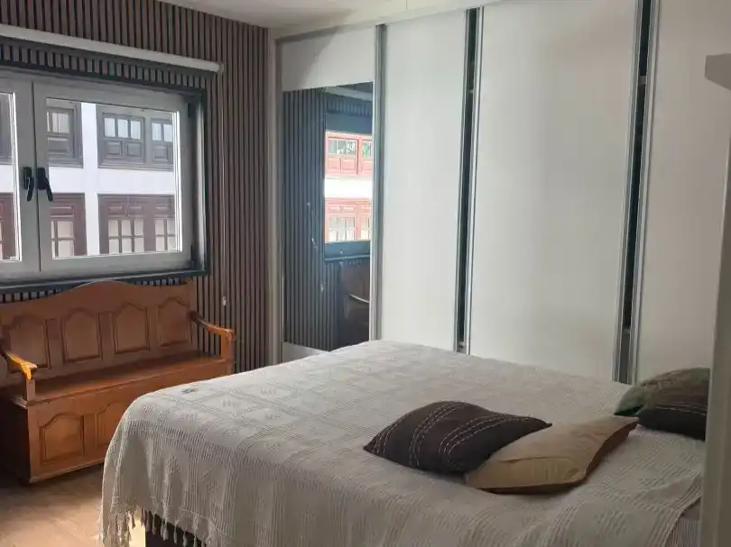 Bedroom of Flat for sale in Padrón  with Furnished