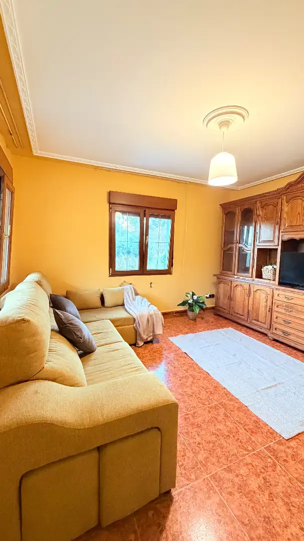 Wohnzimmer von Haus oder Chalet zur Miete in Gijón  mit Heizung, Privatgarten und Möbliert