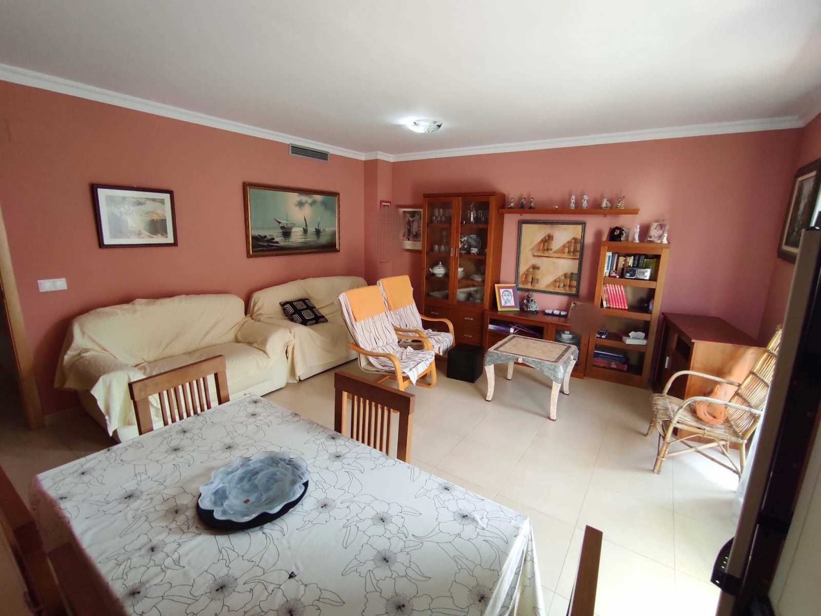 Sala d'estar de Pis en venda en Llaurí amb Aire condicionat i Balcó