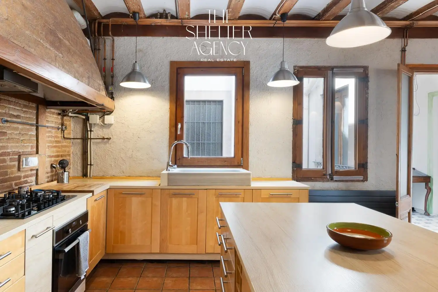 Cocina de Ático en venta en Barcelona con Calefacción, Trastero y Balcón