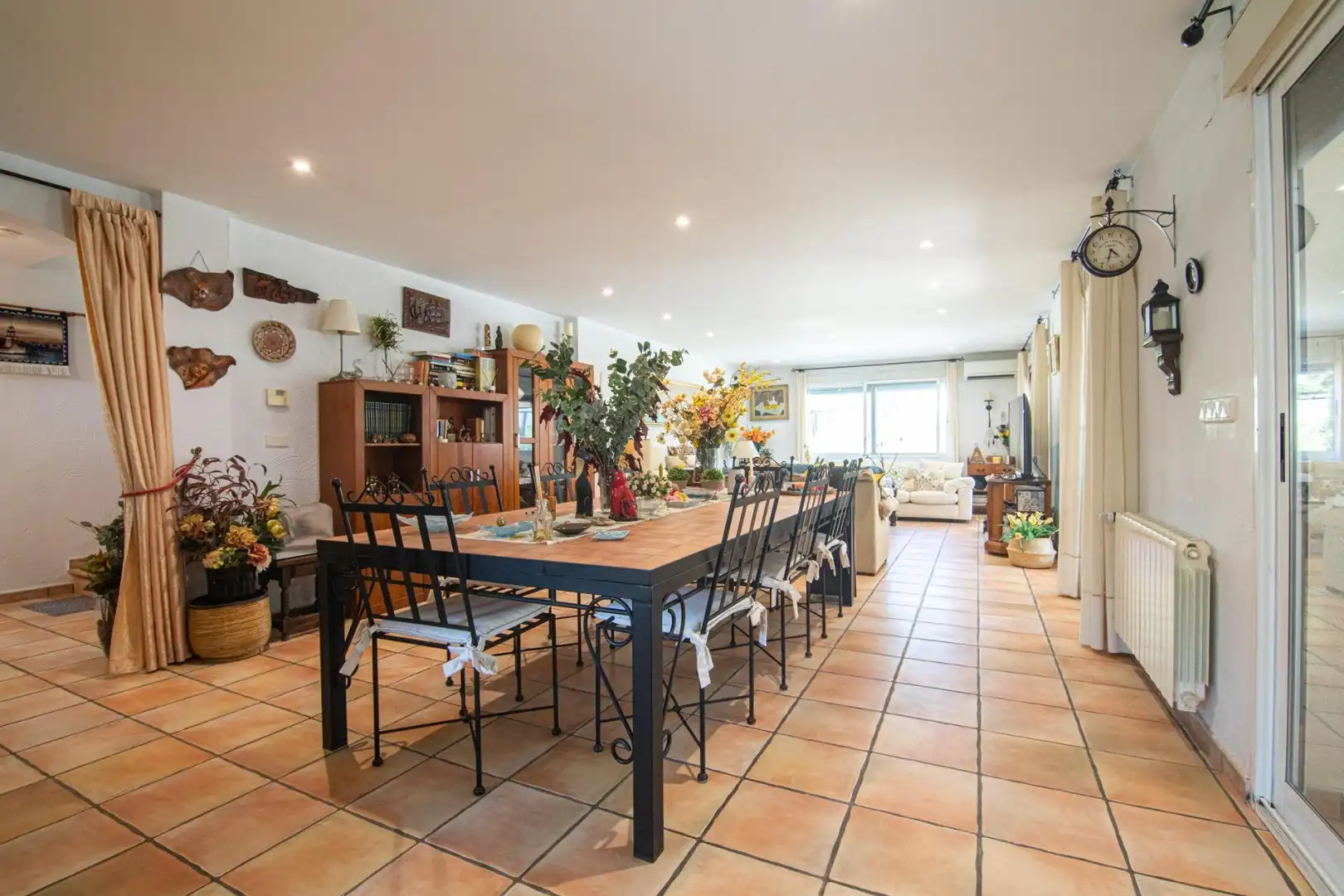 Dining room of Houses for sale in Elche / Elx  with Air Conditioner, Heating and Private garden