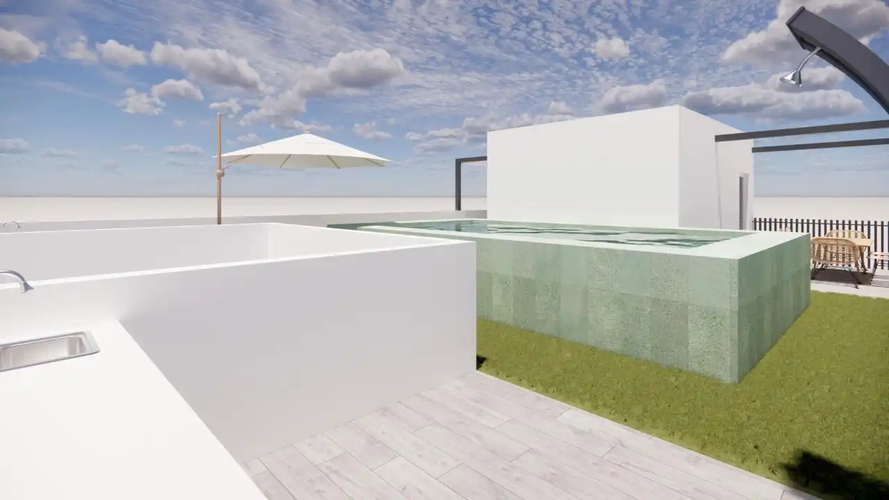 Apartamento con piscina en venta en Torre de la Horadada, imagen 17