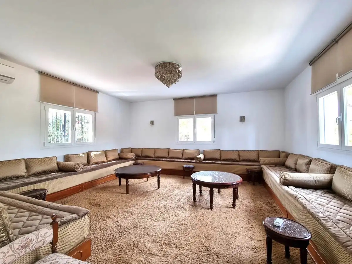 Sala d'estar de Casa o xalet en venda en Mijas amb Aire condicionat, Calefacció i Jardí privat