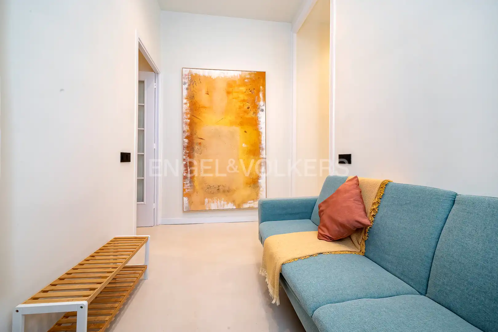 Sala de estar de Piso en venta en Barcelona con Aire acondicionado, Calefacción y Balcón