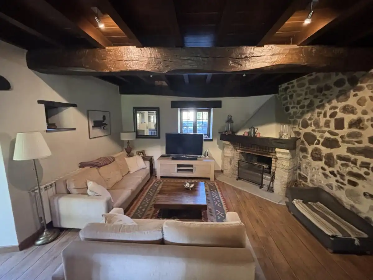Sala de estar de Casa o chalet en venta en Cabrales, Asturias