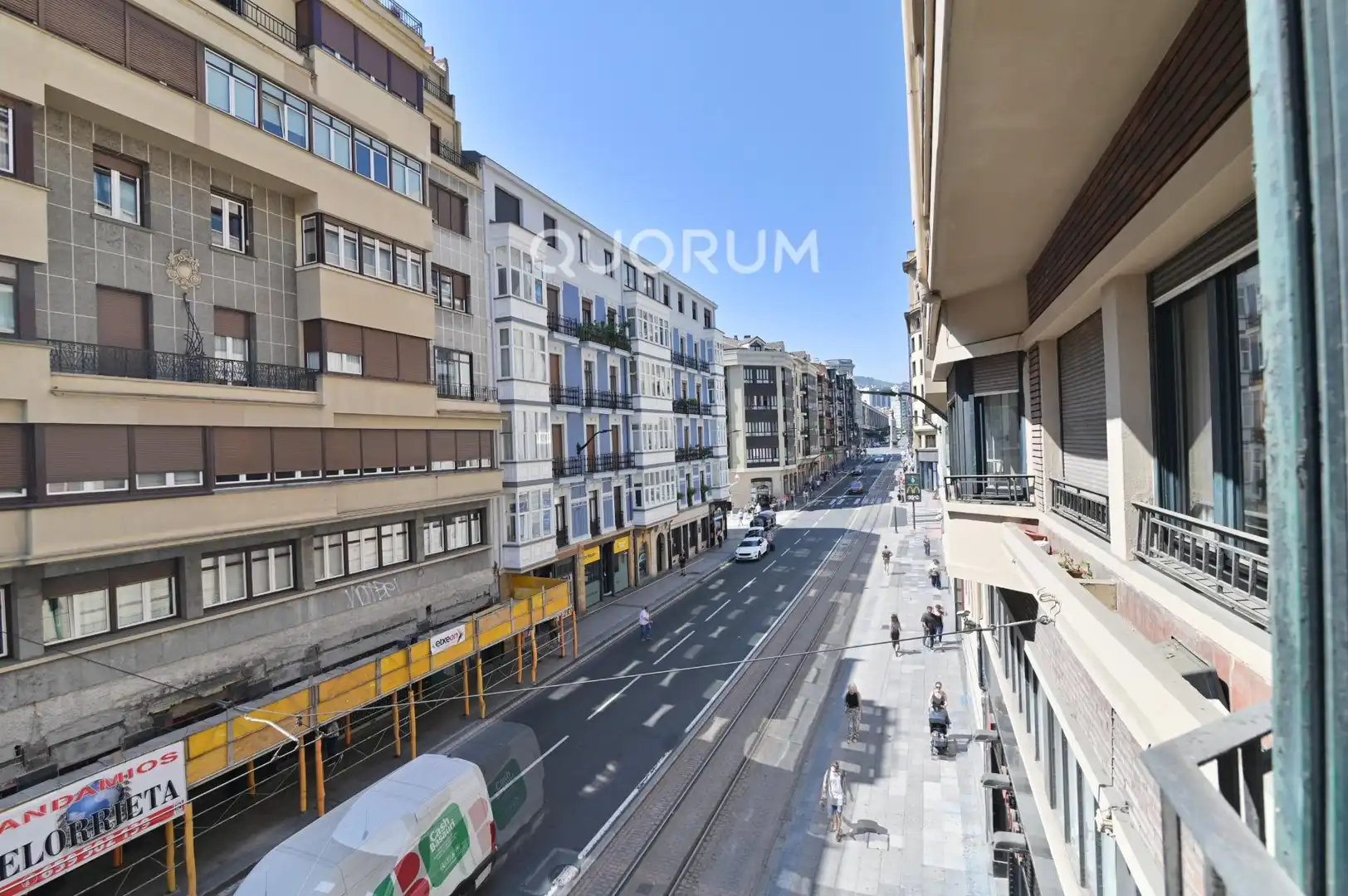 Vista exterior de Pis en venda en Bilbao  amb Calefacció i Traster