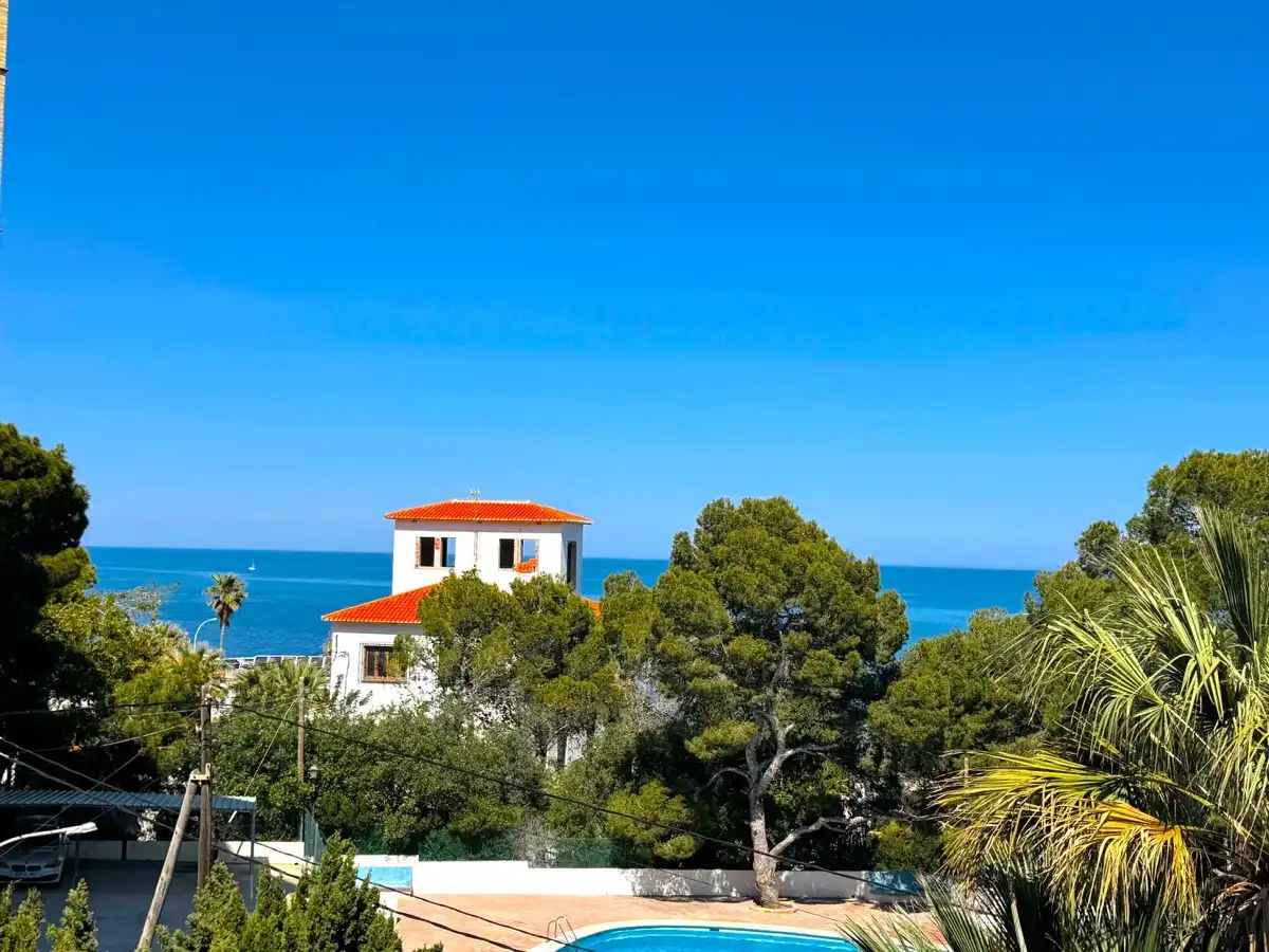 Exterior view of Attic for sale in Dénia  with Air Conditioner and Terrace