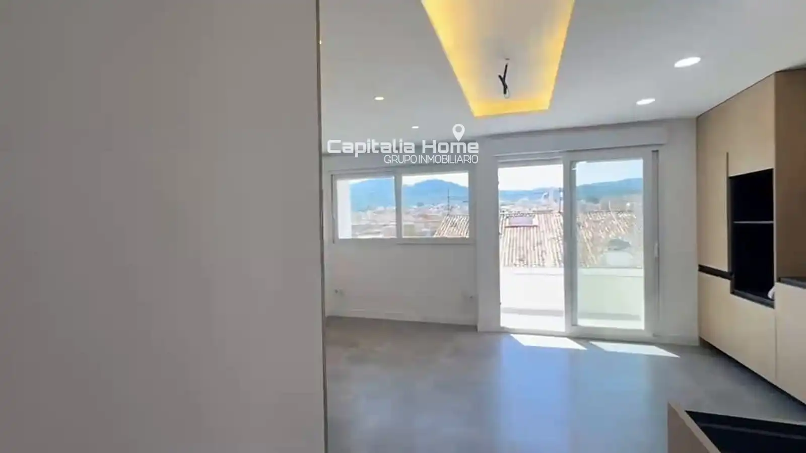 Living room of Attic for sale in Alcoy / Alcoi  with Terrace and Storage room