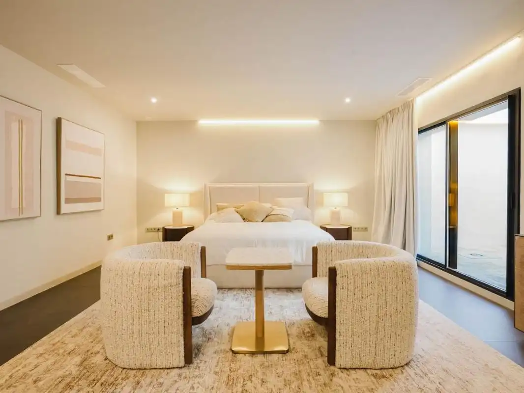 Bedroom of Houses for sale in Benalmádena  with Air Conditioner, Heating and Private garden