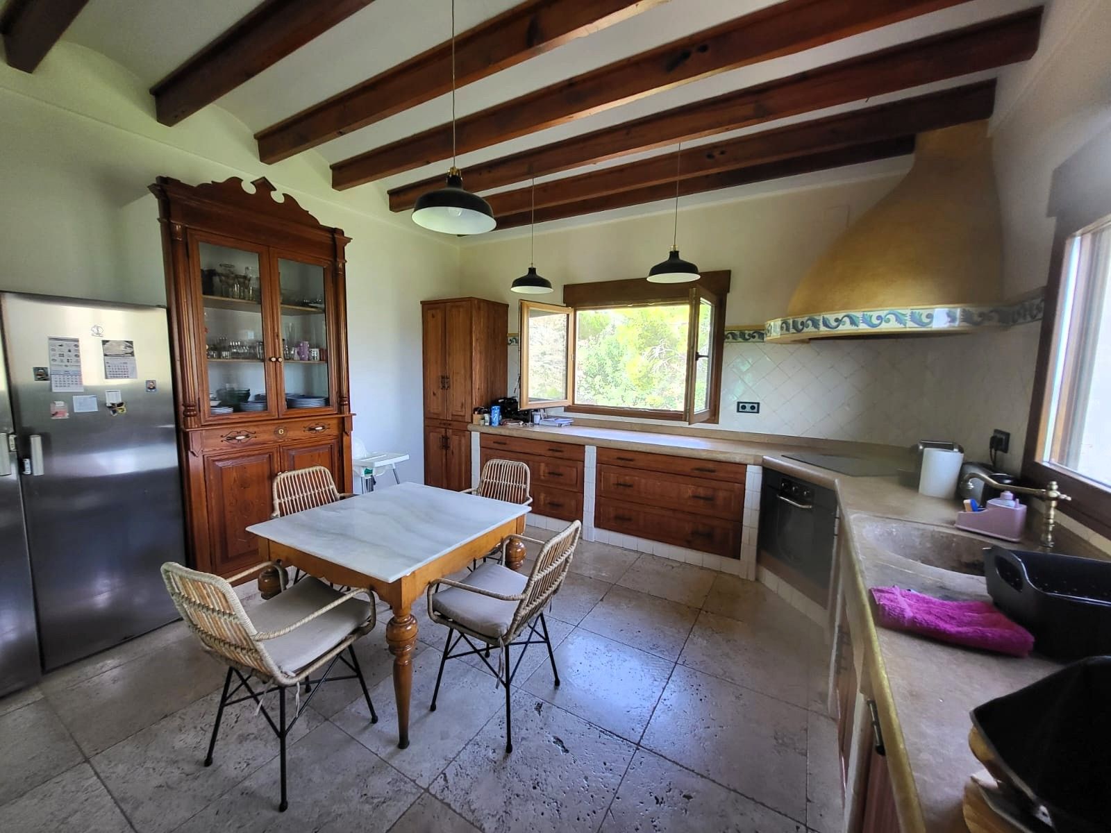 Cuina de Finca rústica en venda en Pego amb Aire condicionat, Terrassa i Traster