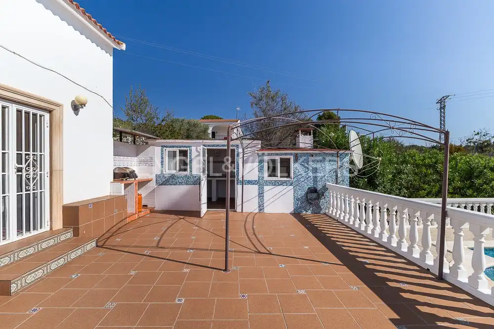 Terraza de Casa o chalet de alquiler en Turís con Aire acondicionado, Calefacción y Jardín privado