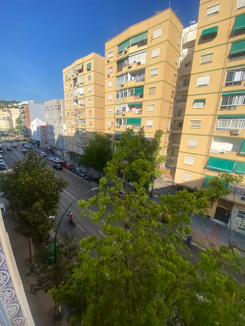 Exterior view of Flat for rent in Málaga  with Terrace, Furnished and Washing machine
