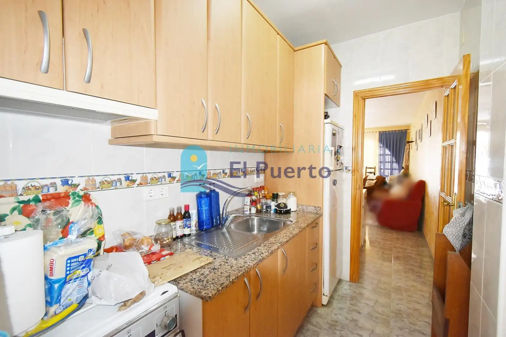 Cocina de Dúplex en venta en Mazarrón con Aire acondicionado, Calefacción y Terraza