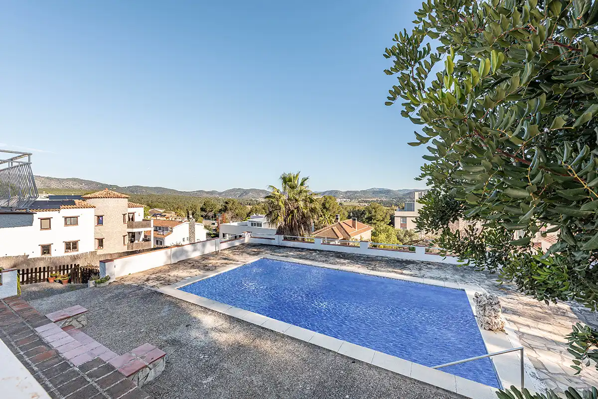 Swimming pool of Houses for sale in Sant Pere de Ribes  with Heating, Terrace and Swimming Pool