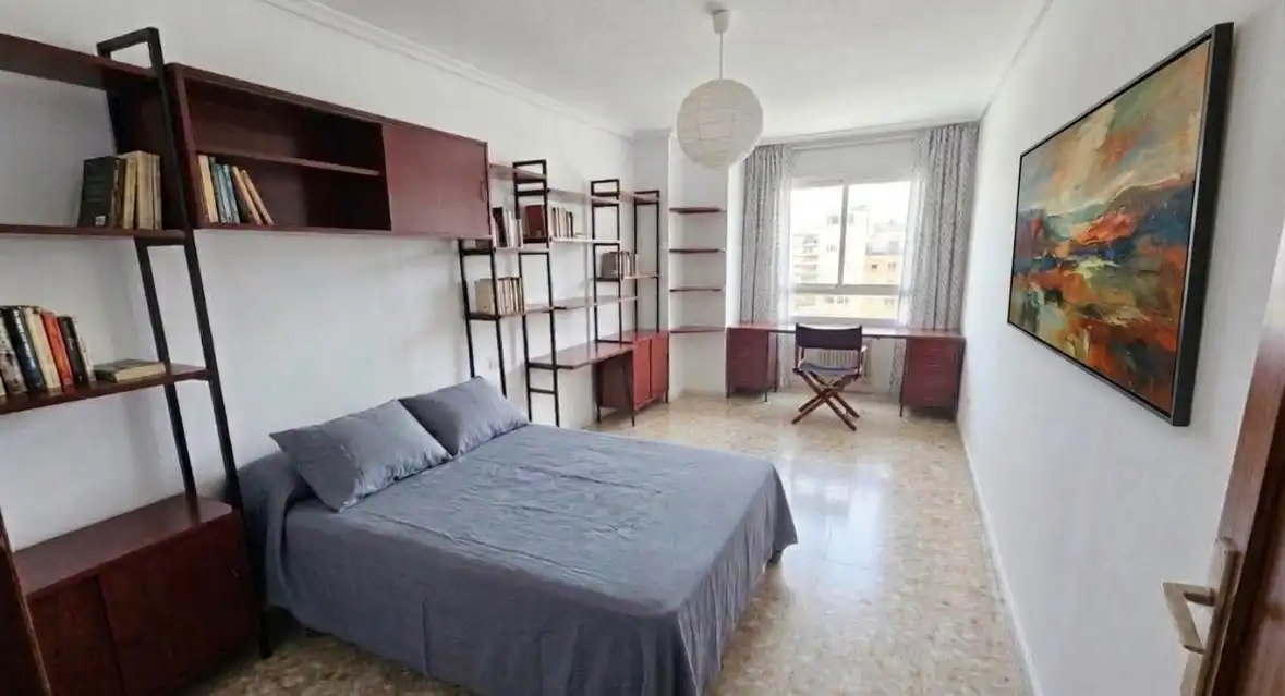 Bedroom of Flat for rent in Salamanca  with Heating, Terrace and Furnished