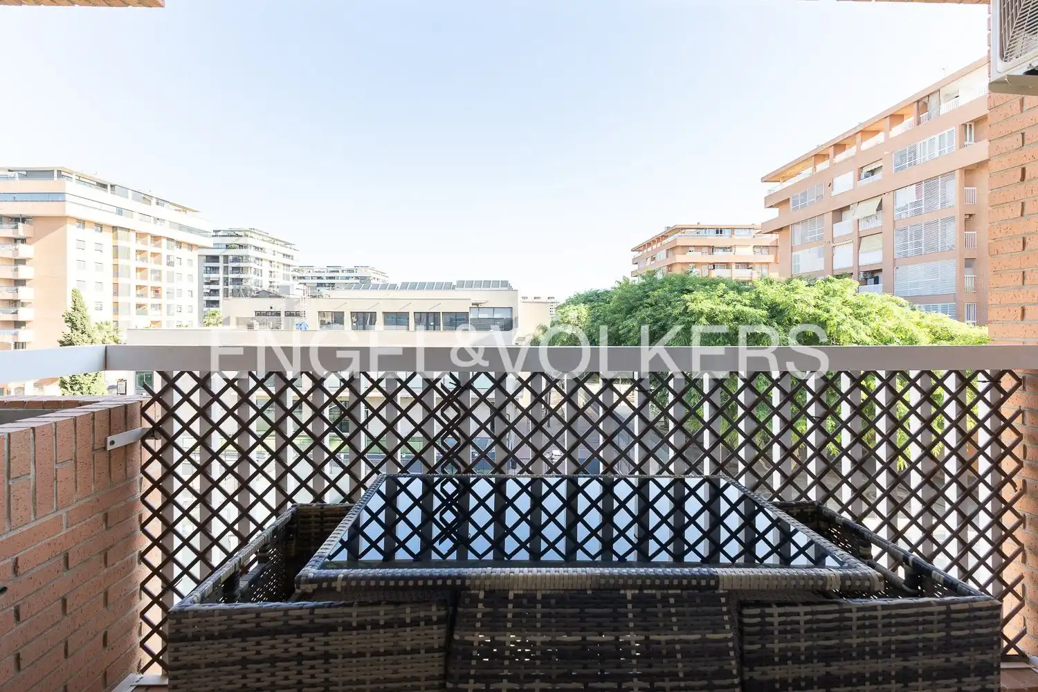 Terrasse von Wohnung zur Miete in Alboraya mit Klimaanlage, Heizung und Möbliert