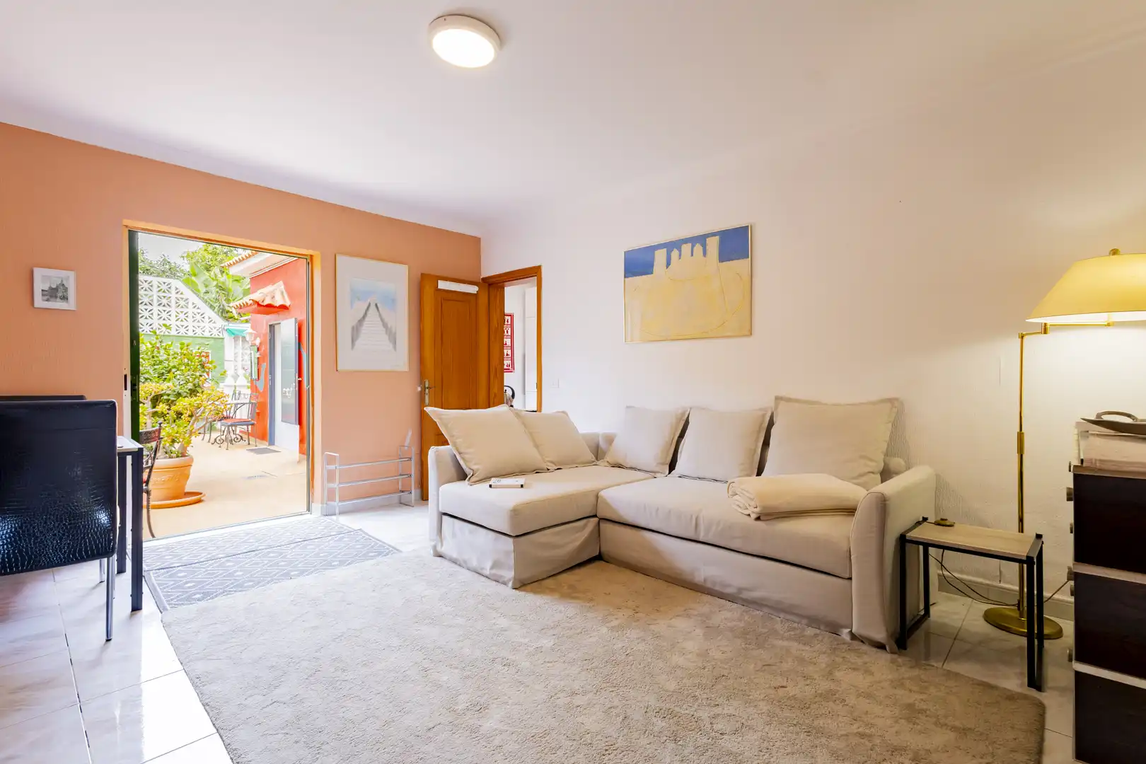 Sala de estar de Casa o chalet en venta en La Orotava con Jardín privado, Terraza y Trastero