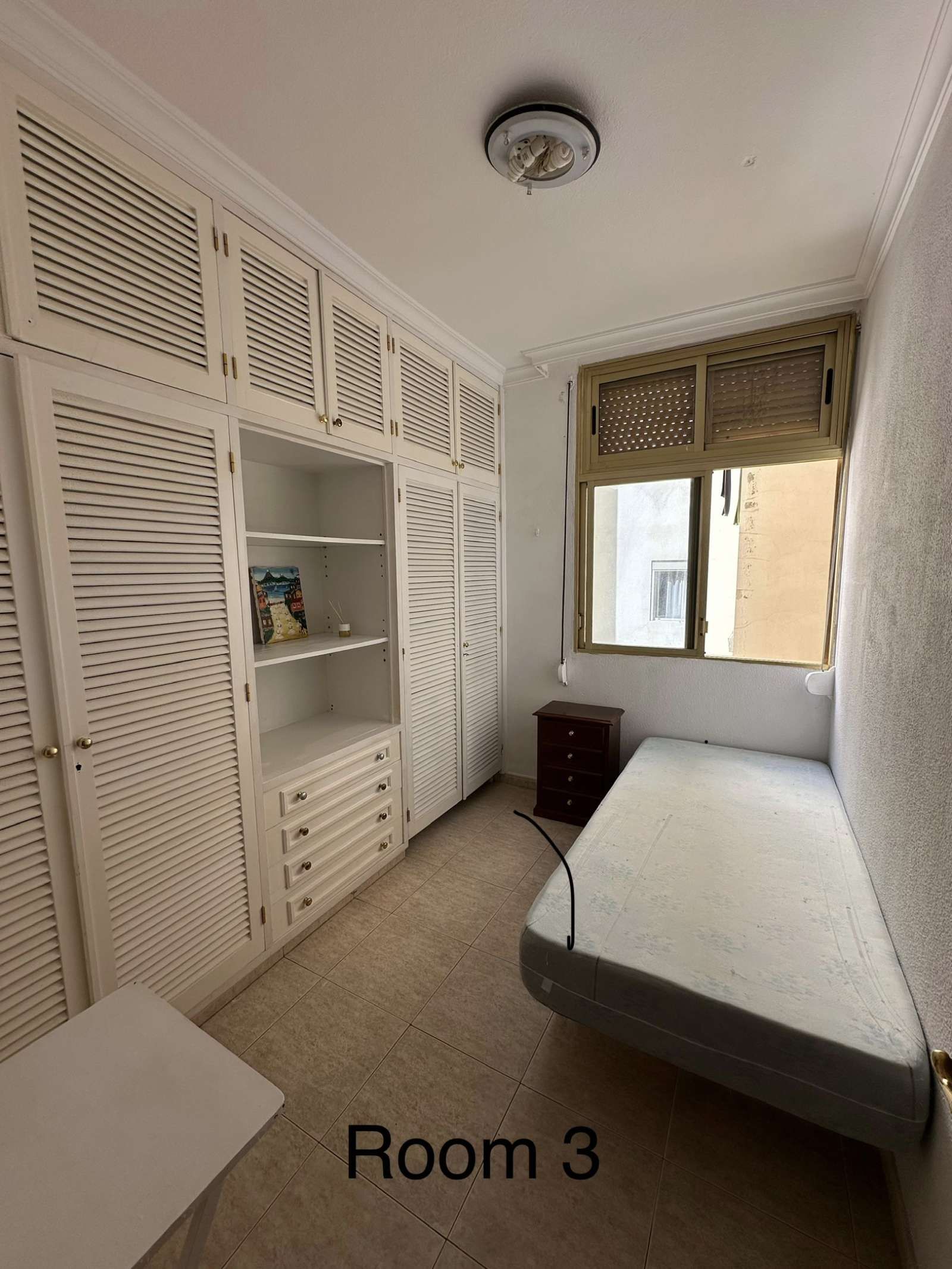 Bedroom of Flat to share in Las Palmas de Gran Canaria  with Air Conditioner and Terrace