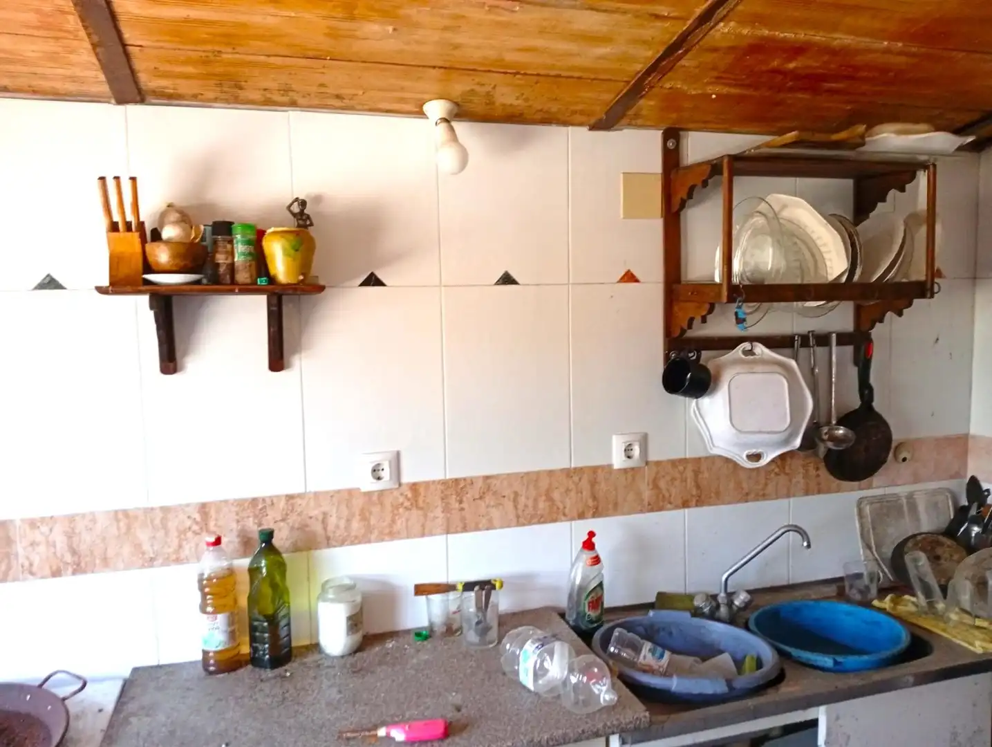 Cuina de Finca rústica en venda en Higuera de la Sierra