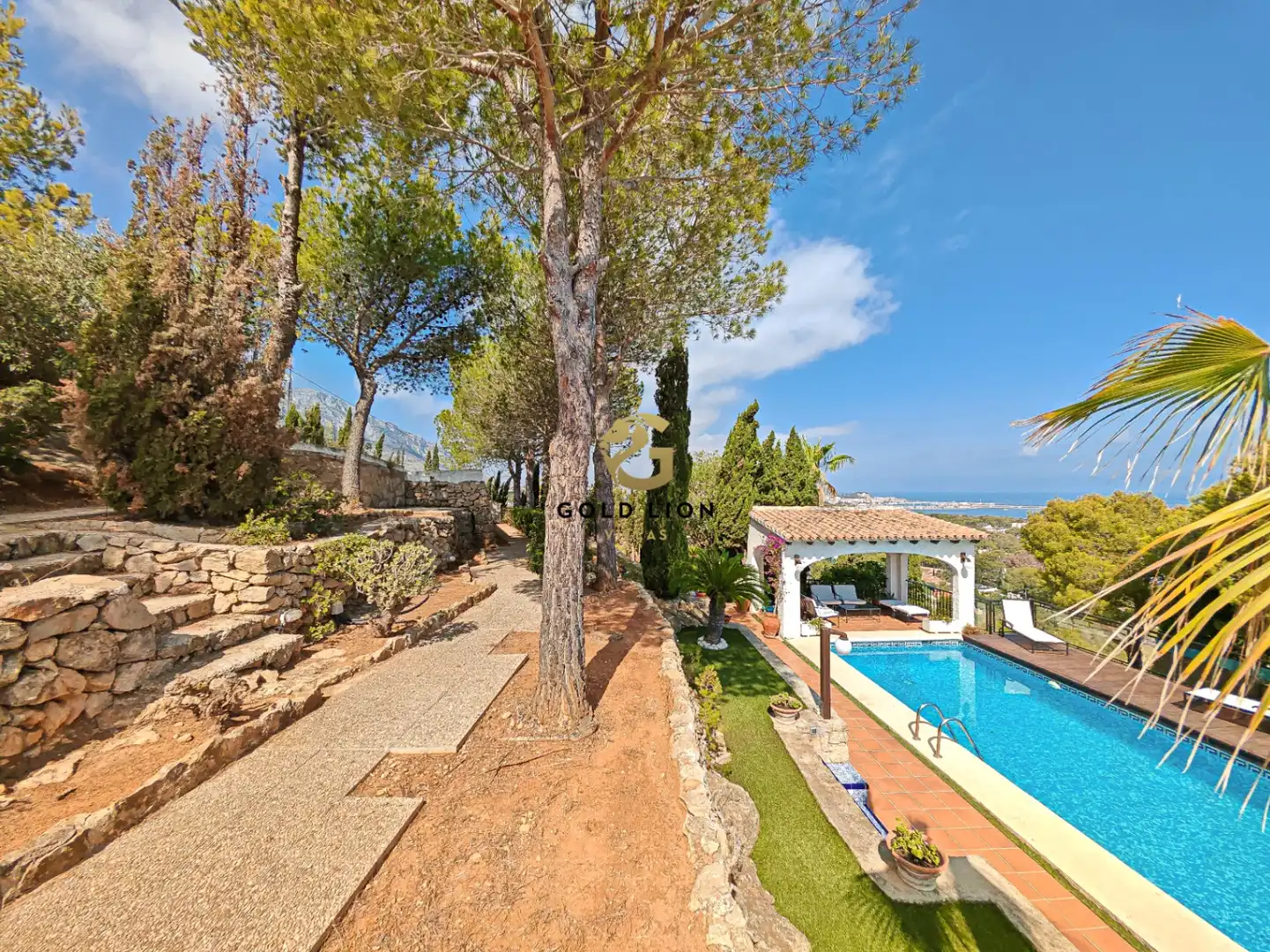 Garden of Houses for sale in Dénia  with Air Conditioner, Heating and Private garden