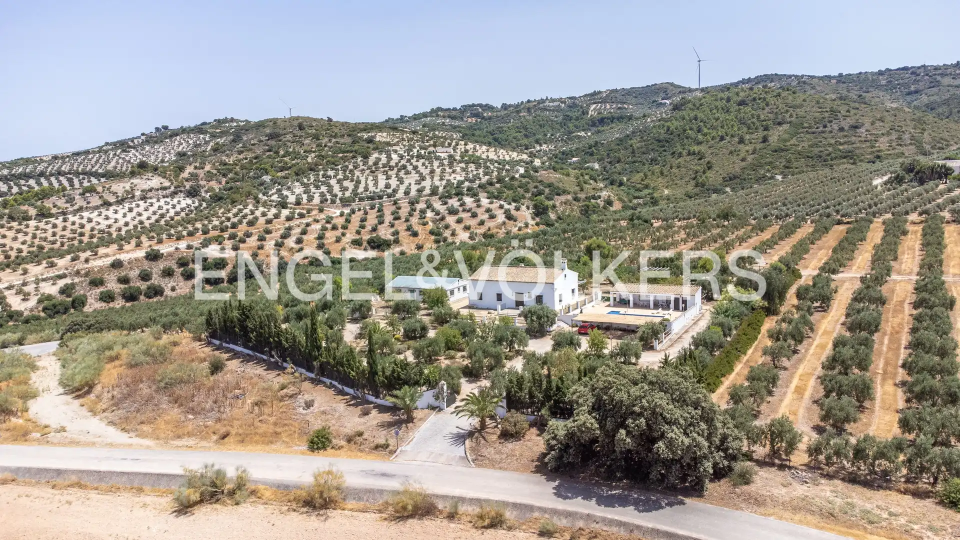 Vista exterior de Casa o chalet en venta en Osuna con Calefacción, Jardín privado y Piscina