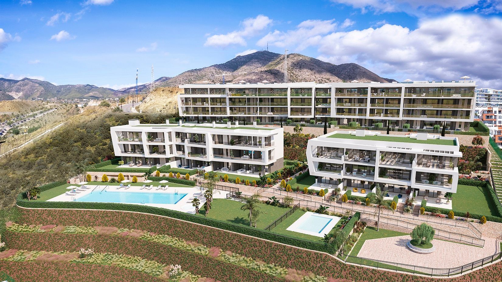 Exterior view of Attic for sale in Fuengirola  with Air Conditioner, Terrace and Storage room