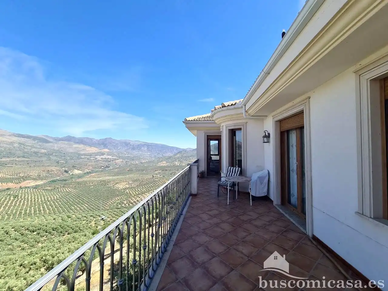 Terrassa de Casa o xalet en venda en Huelma amb Aire condicionat, Calefacció i Jardí privat