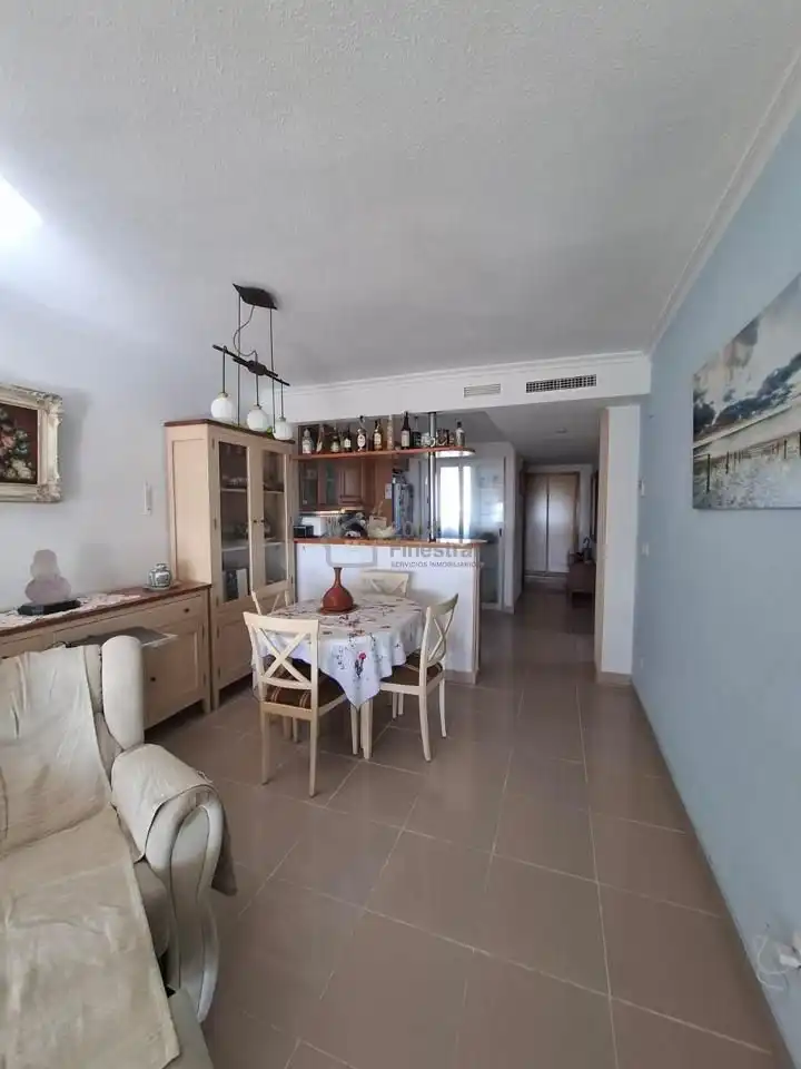 Küche von Wohnung zum Verkauf in Villajoyosa / La Vila Joiosa mit Klimaanlage, Terrasse und Abstellraum