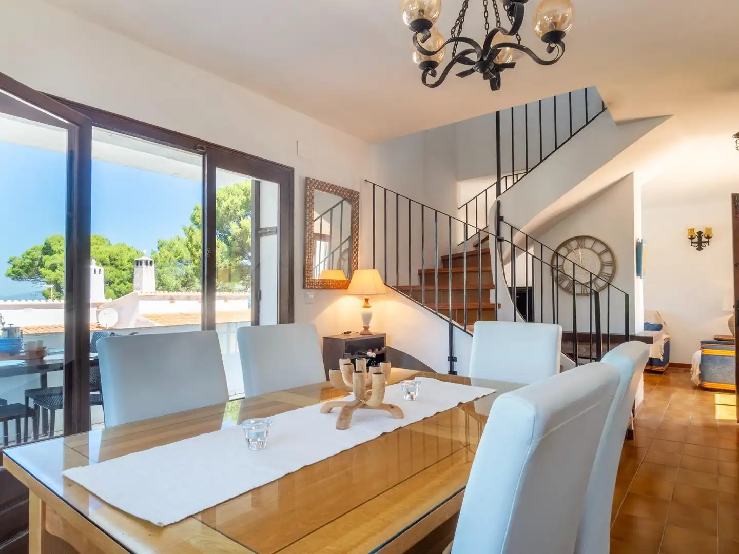 Comedor de Casa o chalet en venta en L'Escala con Jardín privado, Terraza y Piscina