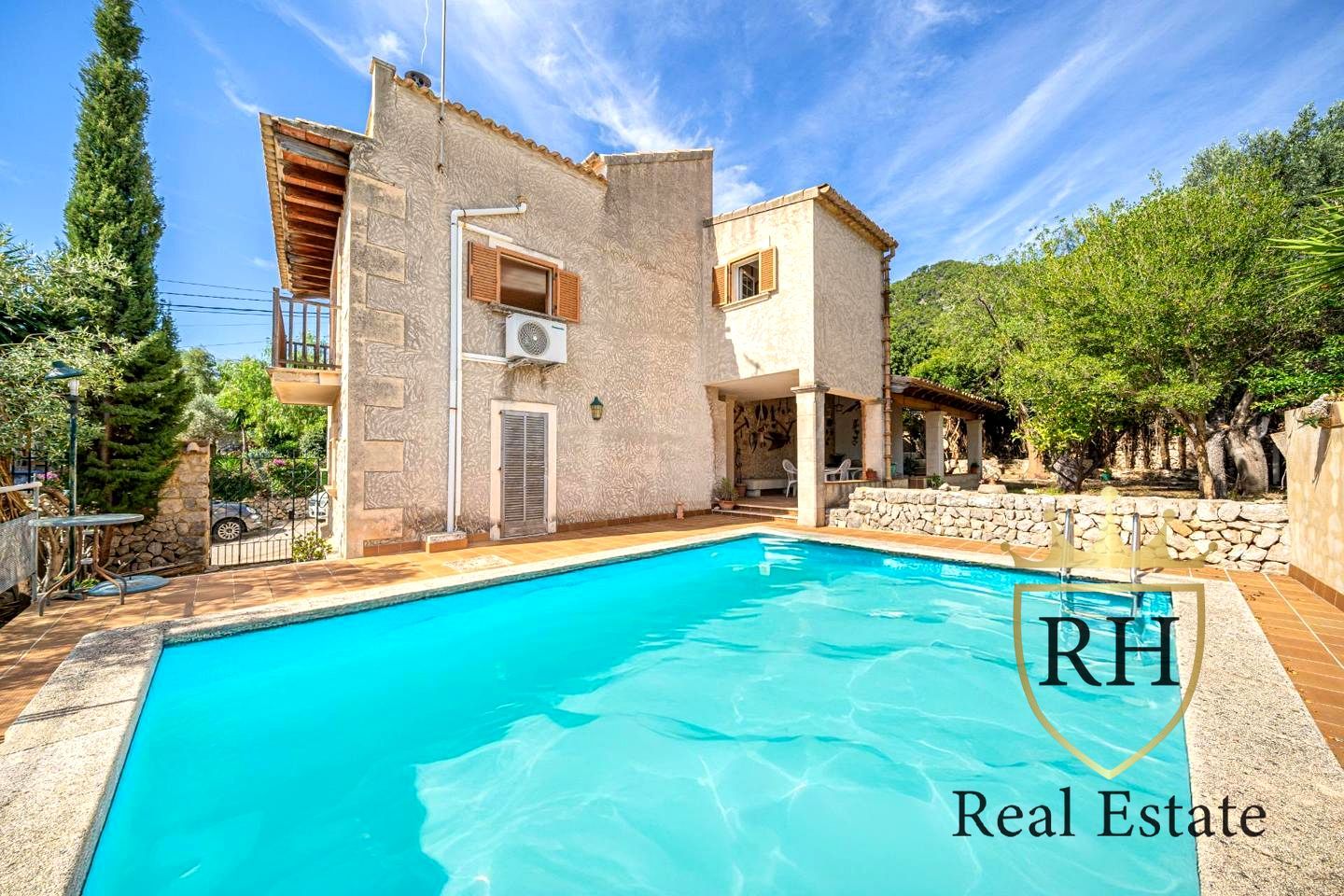 Exterior view of Houses for sale in Selva  with Air Conditioner, Private garden and Terrace