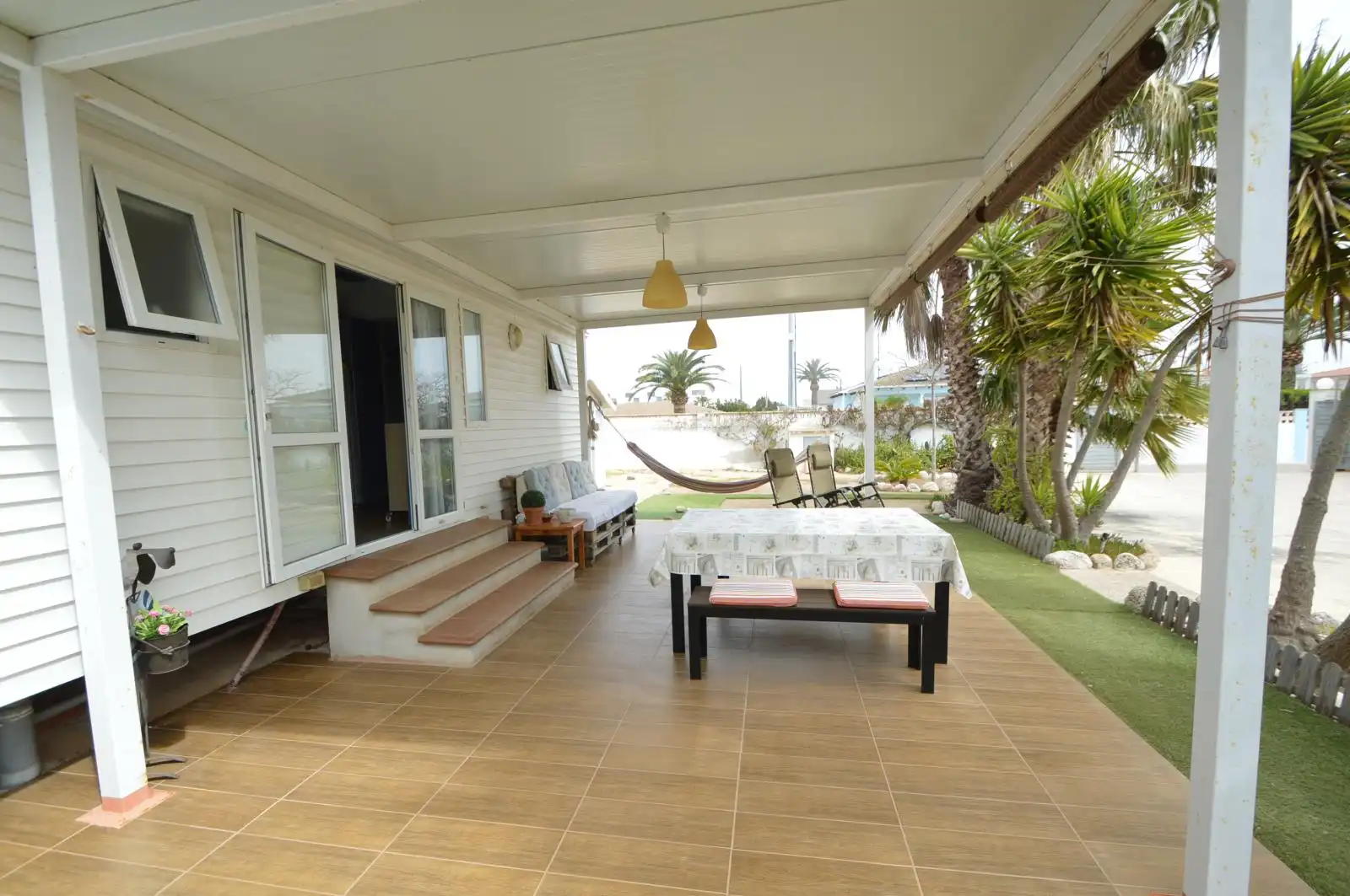 Terraza de Casa o chalet en venta en Vinaròs con Aire acondicionado, Jardín privado y Parquet