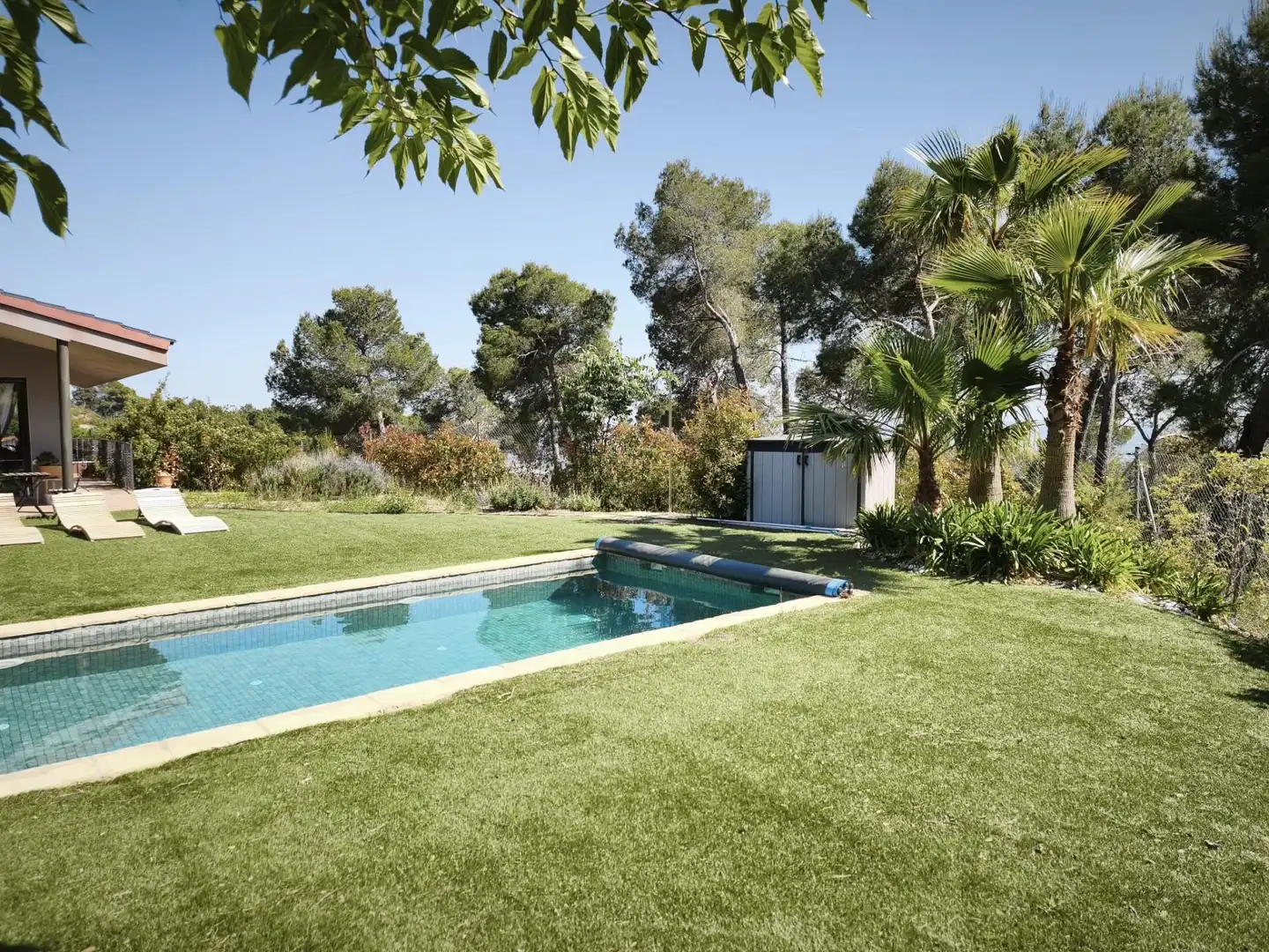 Piscina de Casa o chalet en venta en Castellar del Vallès con Calefacción, Jardín privado y Parquet