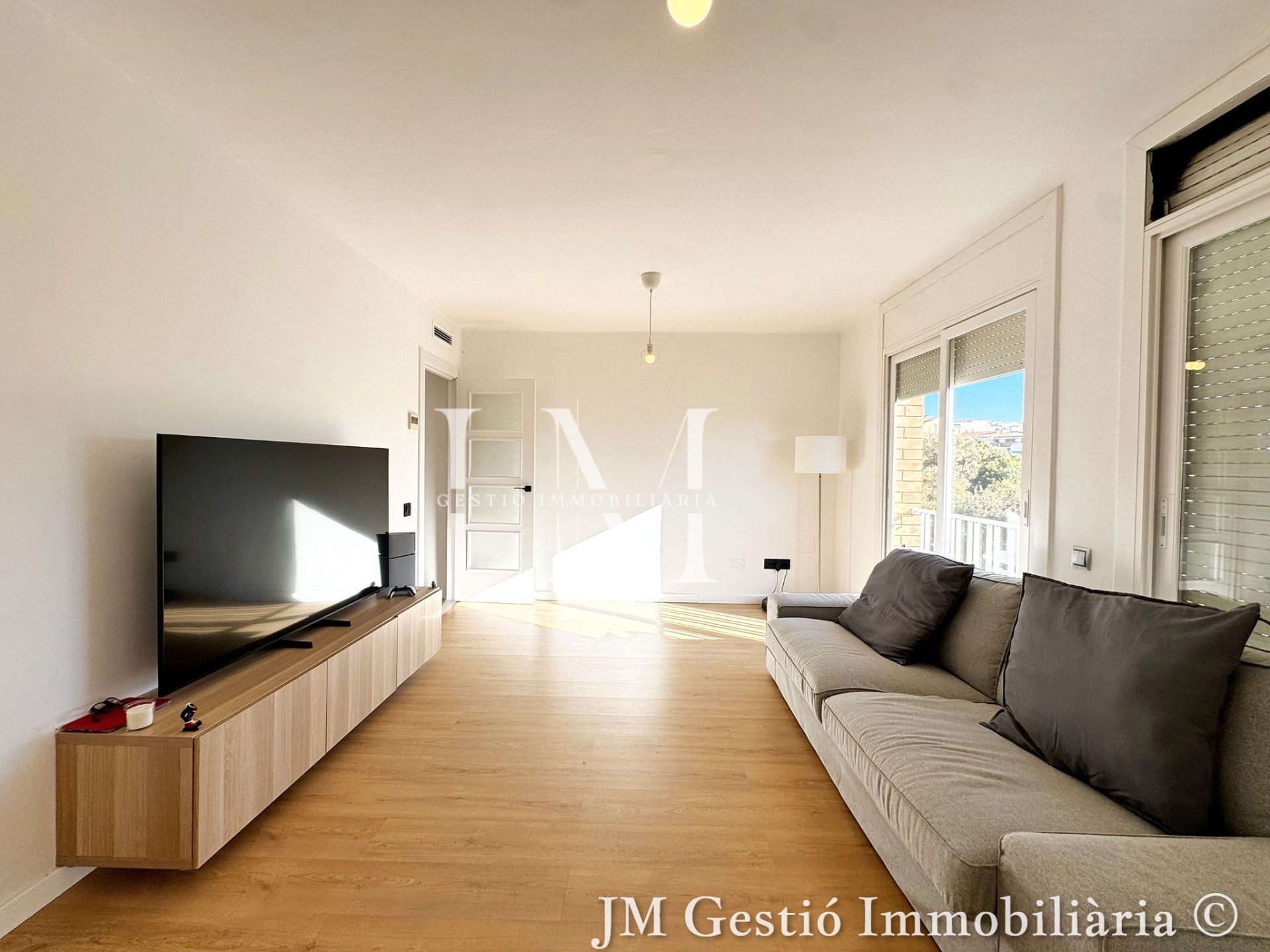 Sala d'estar de Pis de lloguer en Terrassa amb Moblat