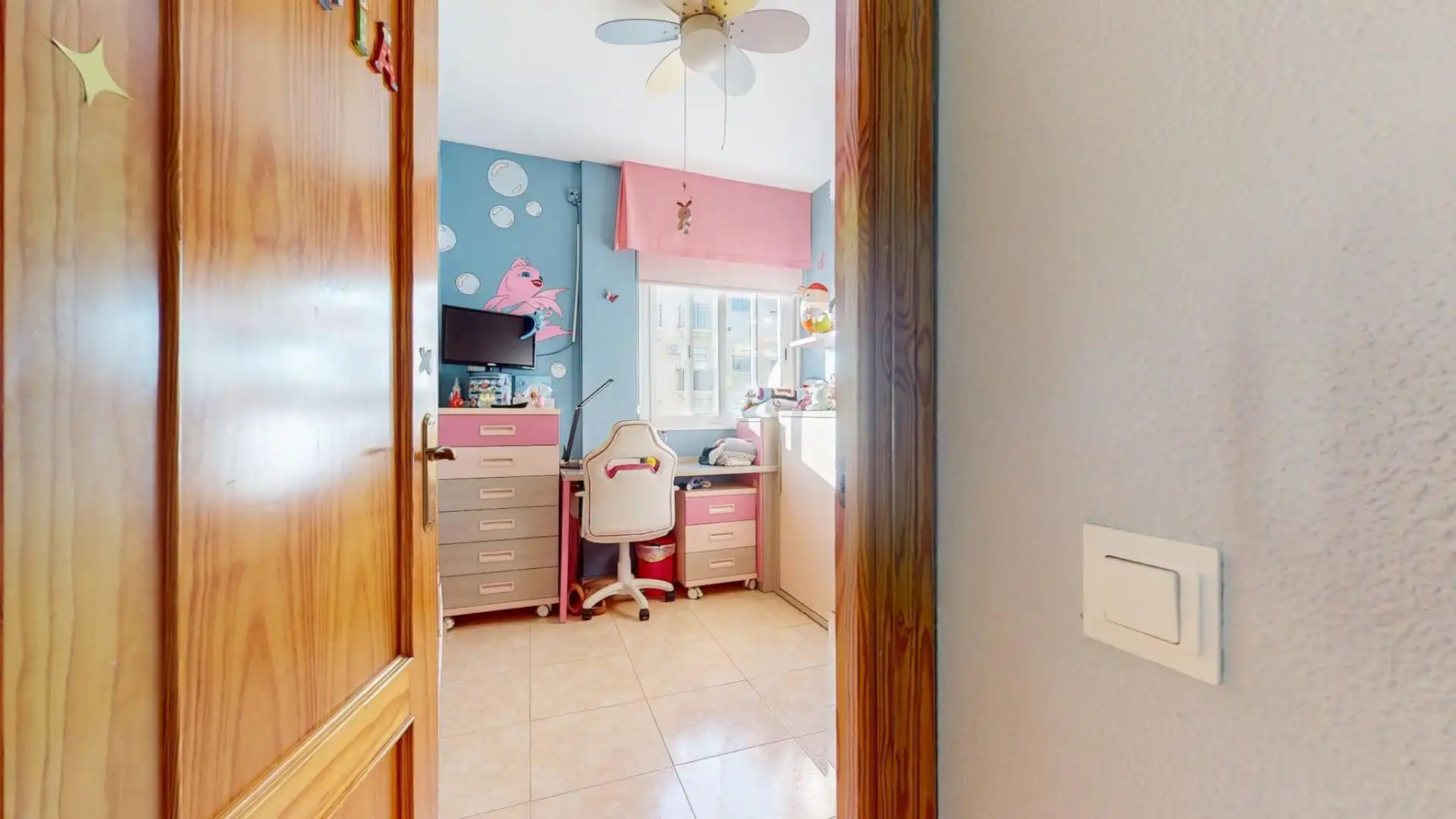 Bedroom of Flat for sale in Huércal de Almería  with Air Conditioner and Community pool