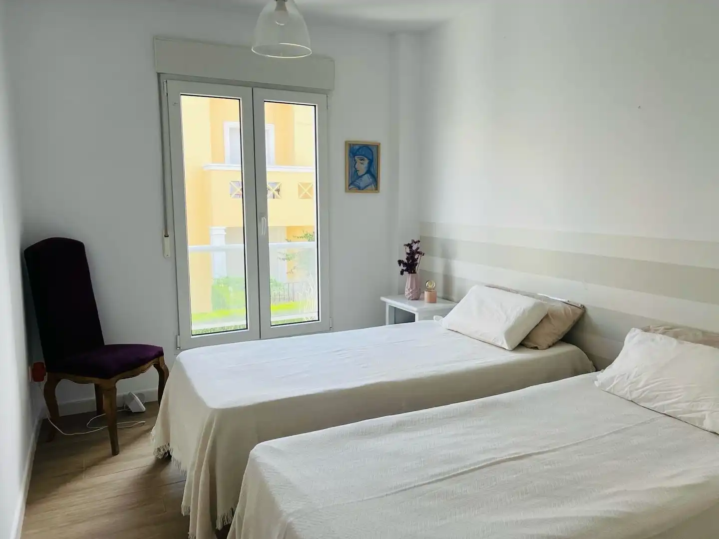 Bedroom of Apartments for rent in Dénia  with Air Conditioner, Heating and Terrace