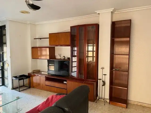 Sala de estar de Piso en venta en Murcia con Aire acondicionado, Trastero y Amueblado