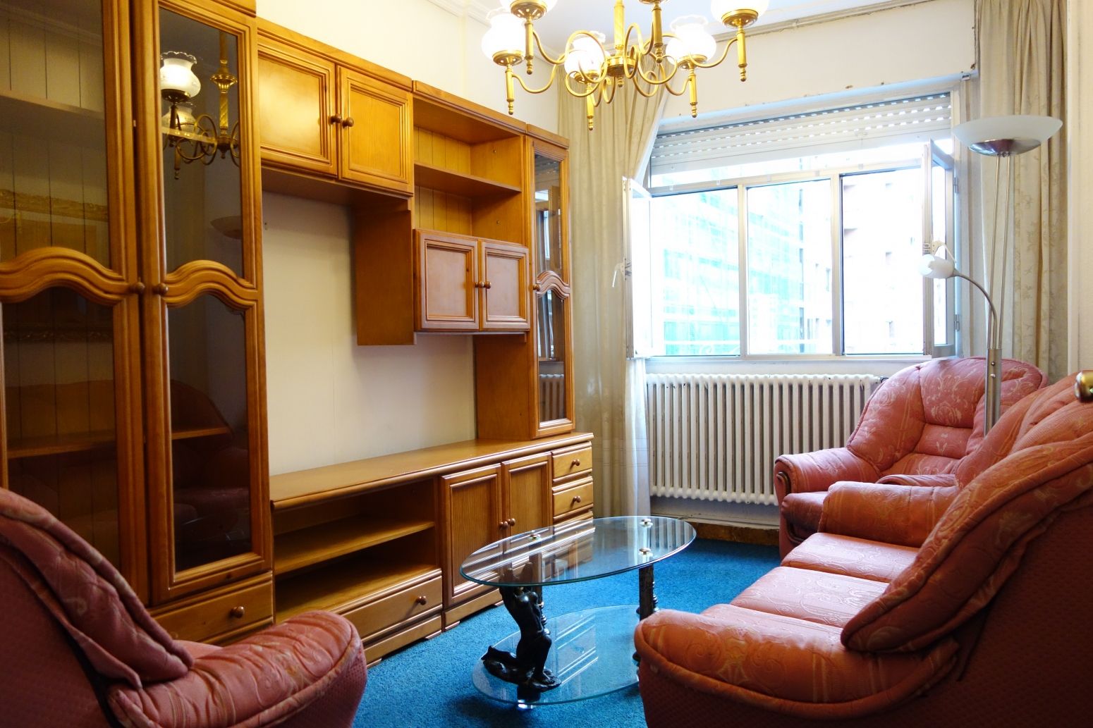 Living room of Flat to rent in Vitoria - Gasteiz  with Heating, Parquet flooring and Storage room