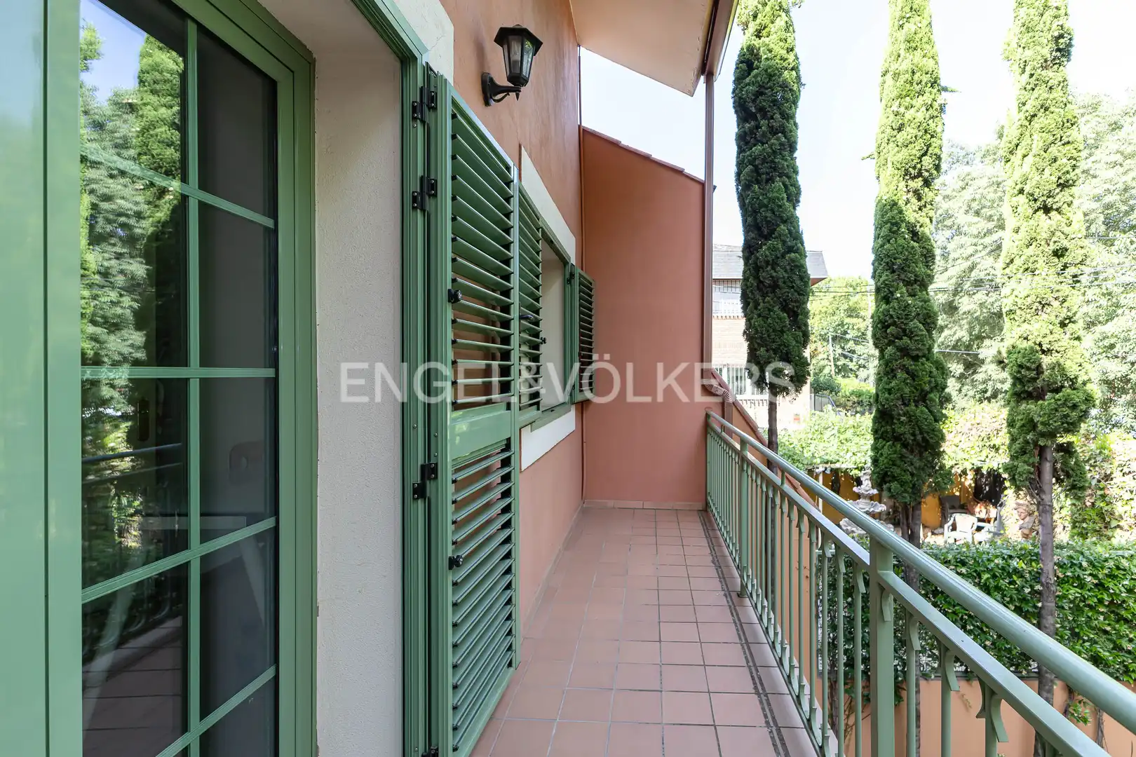 Balcony of Detached homes for sale in Madrid  with Air Conditioner, Heating and Private garden