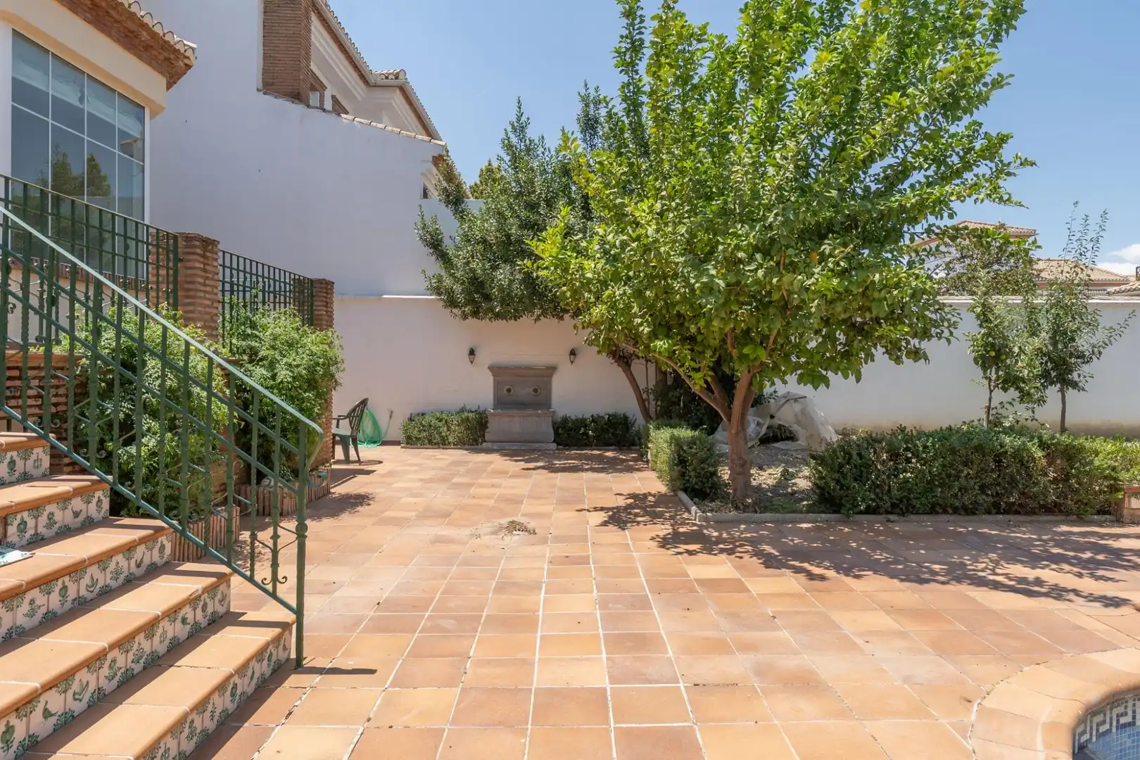 Jardí de Casa o xalet en venda en Santa Fe amb Aire condicionat, Calefacció i Jardí privat