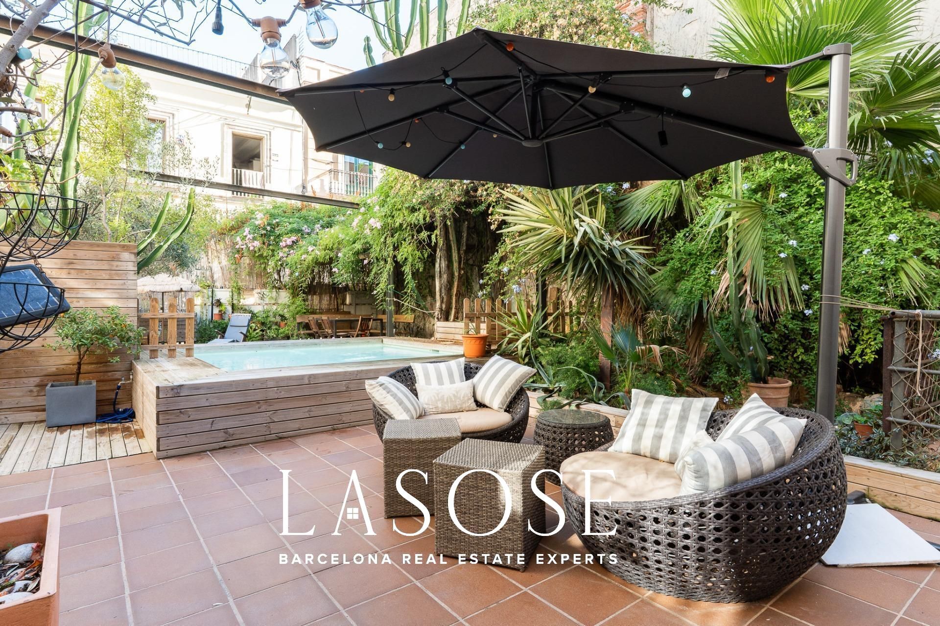 Terrace of Flat for sale in  Barcelona Capital  with Air Conditioner, Heating and Terrace