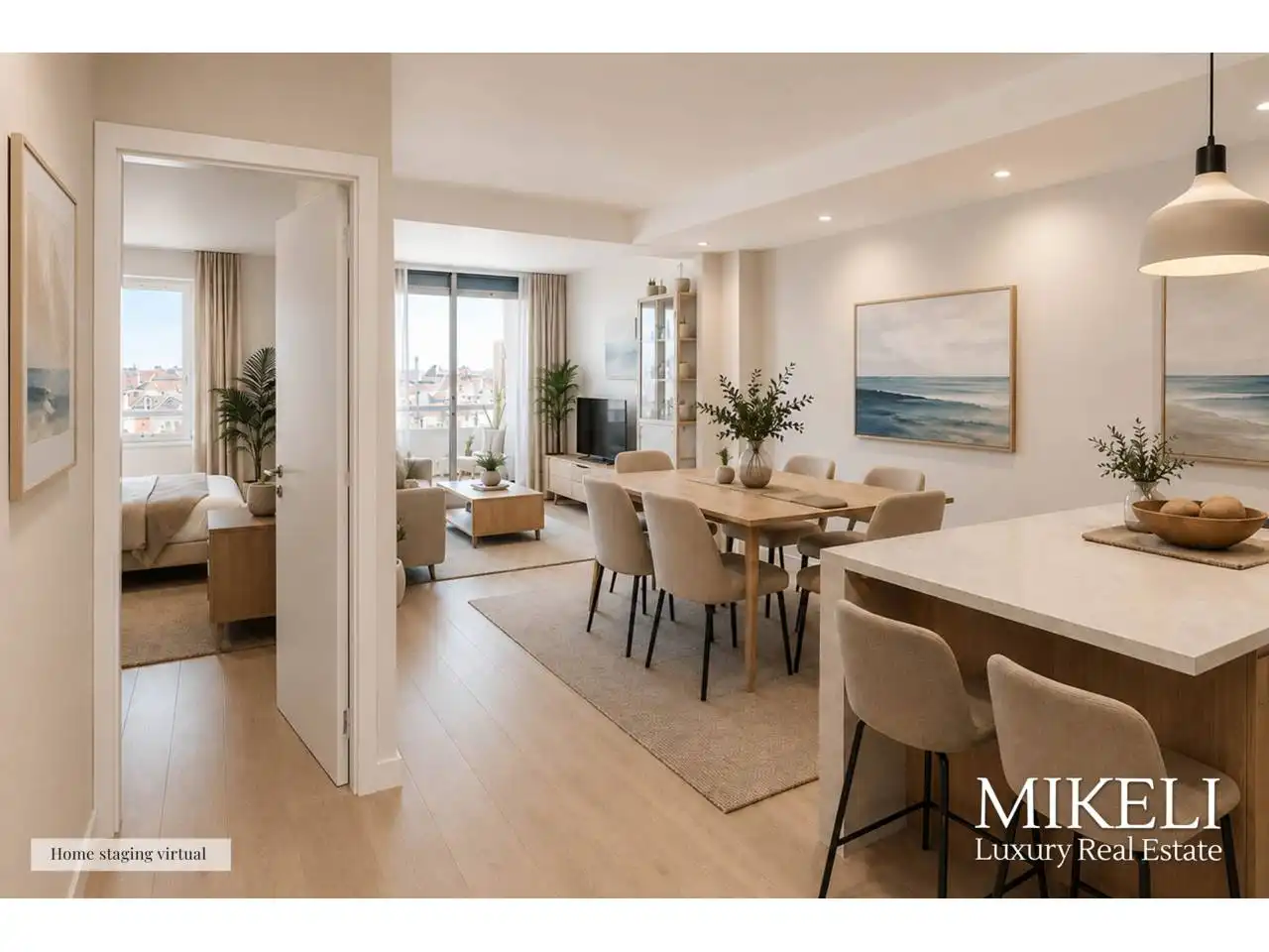 Dining room of Flat for sale in Santander  with Heating, Parquet flooring and Terrace