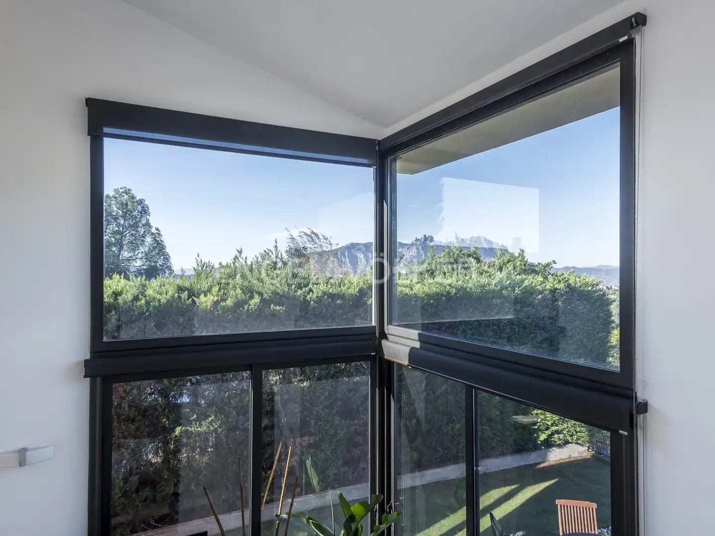 Terraza de Casa o chalet de alquiler en Vacarisses con Aire acondicionado, Calefacción y Jardín privado